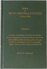 Index to West Virginia Estates