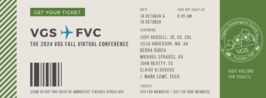 Fall conference event ticket image